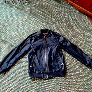 Woolrich Blue Bomber Jacket